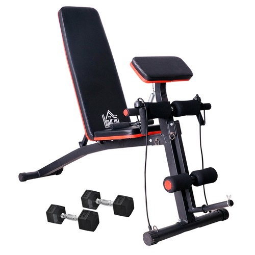 Folding dumbbell bench - dumbbell,