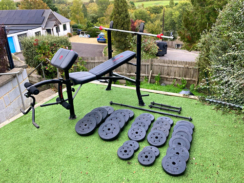 Marcy bench and complete - and,