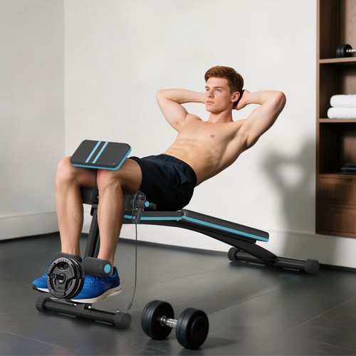 Foldable dumbbell bench weight - foldable,
