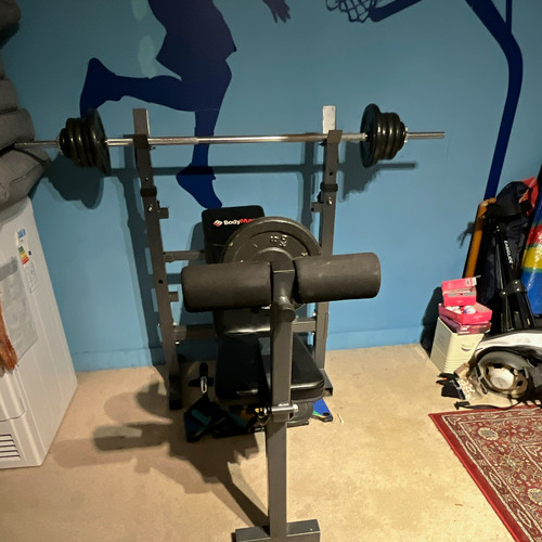 Bodymax workout weight bench - workout,